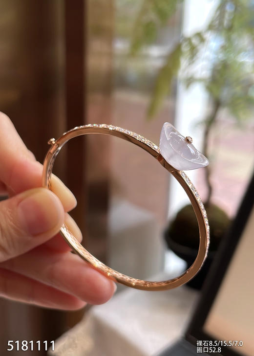 5181111，元宝手镯。具体价格微信咨询 商品图5