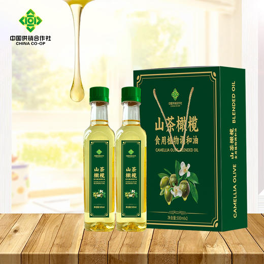 供销严选-山茶橄榄食用植物调和油500ml*2 商品图2
