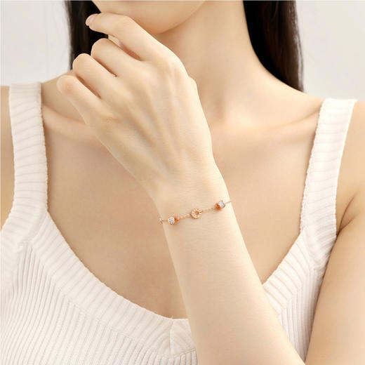 S1HC0168S1XXX0 周大生CHOW TAI SENG 【人气爆款】小蛮腰手链女生轻奢小众精致纯银礼物生日礼物 商品图4