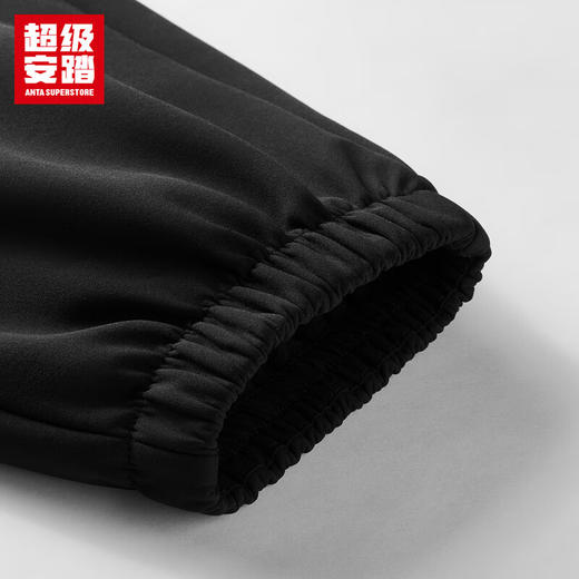 超级安踏儿童加绒运动裤女童秋冬保暖舒适简约休闲长裤子大童362546509U 商品图2