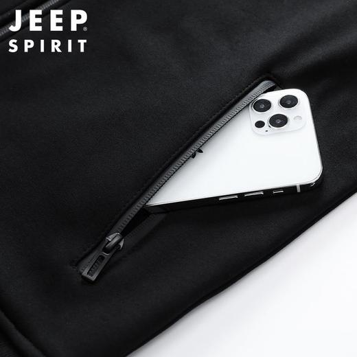 JEEP SPIRIT秋装卫衣男舒适运动休闲开衫卫衣上衣HL7020新款（主推） 商品图3