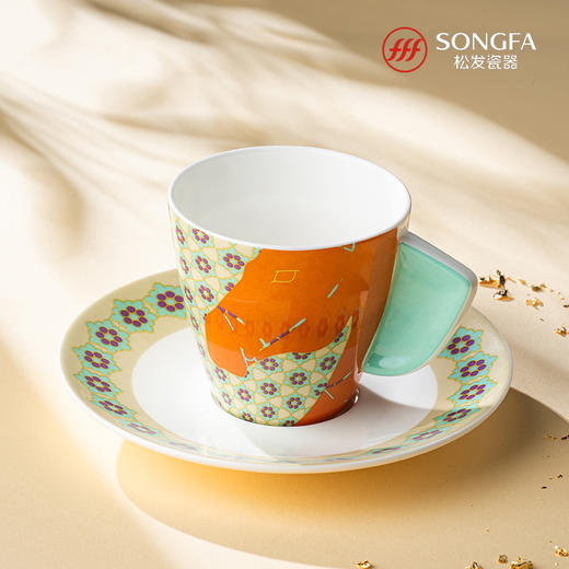 8头唐风骏影咖啡杯碟套组 商品图4