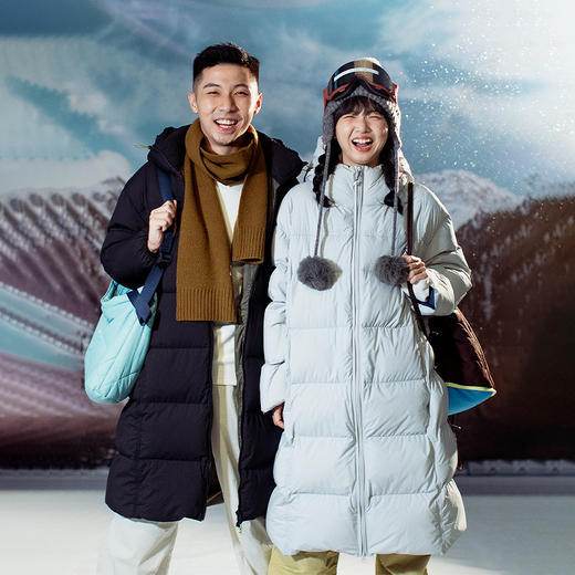 【品牌特惠】ACMEITEM爱棵米亲子长款羽绒服GAG3110389G/GAG3113145G 商品图1