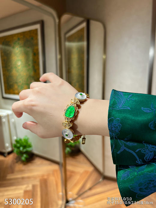 平安扣手链【5300205】具体价格微信咨询 商品图4