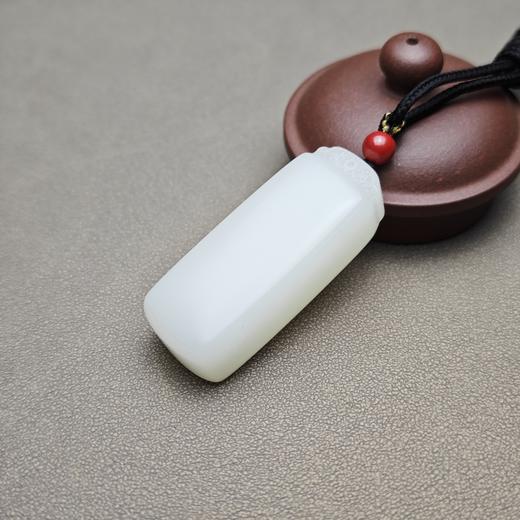 新疆和田玉且末料羊脂玉厚实平安牌 1122-2 商品图1