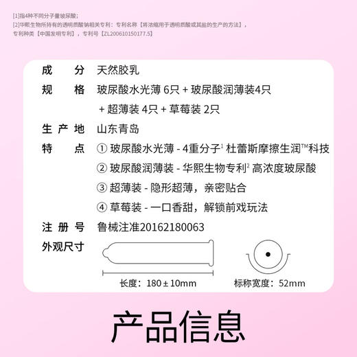 玻尿酸水光薄至润四合一 16只 商品图11