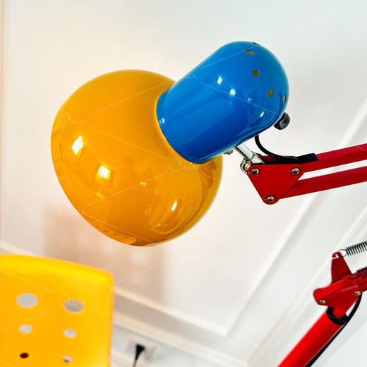 圣诞全光谱书房灯 孟菲斯氛围儿童房学习客厅阅读灯专用落地灯圣诞节 商品图1