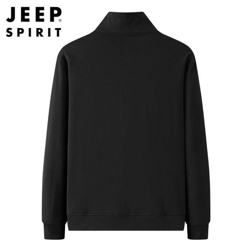 JEEP SPIRIT春秋卫衣男士运动开衫外套百搭宽松休闲衣HL2026（主推） 商品图1