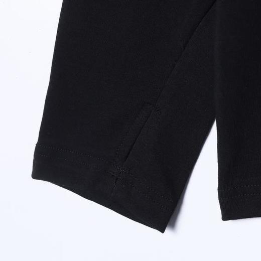 T5058SDSA男士秋冬新款痞帅男装美式撞色手绘字母印花立领长袖T恤潮流 商品图3