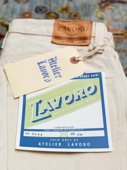 Atelier Lavoro 白色牛仔裤 商品图7