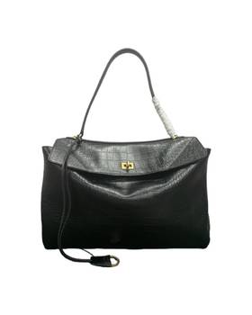 中性款Rodeo鳄鱼纹大号斜挎包手提包he004