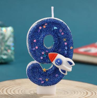 星空火箭数字蜡烛-仅支持与下午茶、蛋糕一起购买配送【蛋糕配件】 商品图10