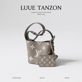 驴家  ALLINBB 手袋 M13045大象灰色 /黑色（DG*MM）