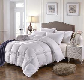 【一周内发货】【95%巨鹅羽绒被】优质白鹅绒 蓬松 轻盈保暖 吸湿透气 两种尺寸任选