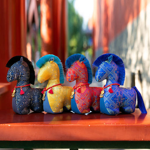 新年礼物【马年吉祥物 生肖马毛绒玩具】富贵布艺马挂件春节居家摆件 商品图9