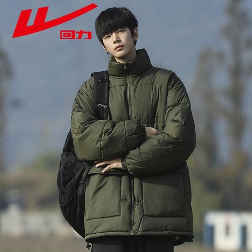 回力棉服男2025新款冬季加厚保暖棉袄男士外套防风立领棉衣男款潮 商品图7