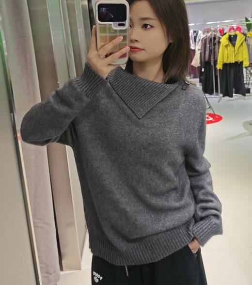 NC大翻领设计毛织上衣51005（灰）冬季954010930321 商品图1