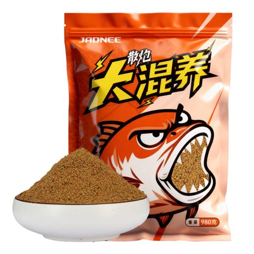 佳钓尼新款东来鲤大混养散炮鱼鲤鱼黑坑鱼饵用饵980g 商品图5