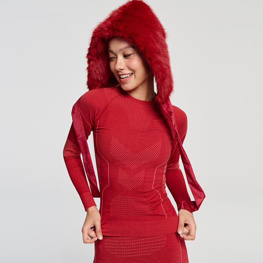 纳趣 速干保暖内衣男女秋冬登山滑雪排汗发热压缩套装 商品图1