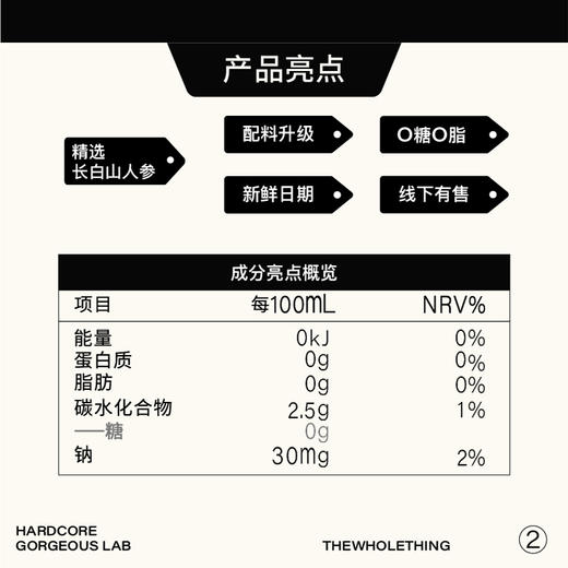 【男士能量瓶】【一整根2号水小雏菊味】珍稀黑松露+75mg高活性皂苷｜0糖0脂由内滋养｜补肾益阳 提升元气​ 商品图4