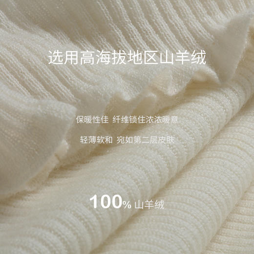 超轻薄羊绒半高领打底衫  SJF97W246N 商品图3
