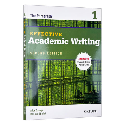 牛津学术英语写作教材1 英文原版 Oxford Effective Academic Writing1 英文版 进口原版英语书籍 OUP Oxford 商品图0