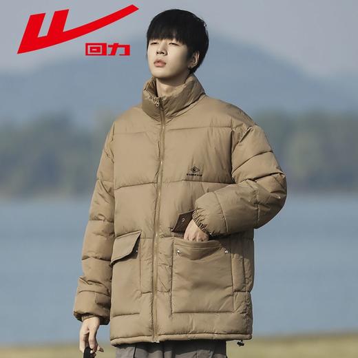回力棉服男2025新款冬季加厚保暖棉袄男士外套防风立领棉衣男款潮 商品图8