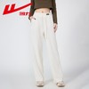 回力灯芯绒阔腿裤女2025秋季新款窄版直筒雪尼尔休闲运动长裤子女 商品缩略图3