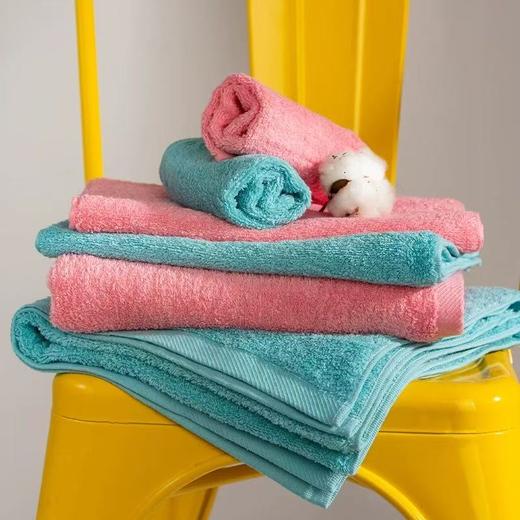 内野炫彩浴巾三件套，日本百年品牌， 日本国礼级品质，A类母婴面料，100%优质新疆棉，秒速吸水 ，触感蓬松细腻 商品图1