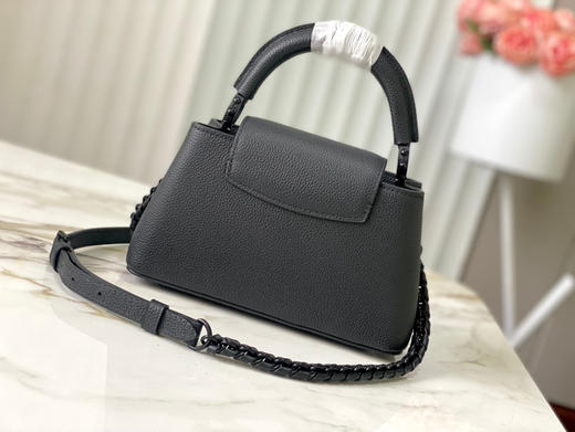 秋冬特惠💰1600 渠道级LV 新品 te级LV 全套包装M23947/M48865黑武士 CAPUCINES EAST WEST 手袋 本款 Capucines 迷你手袋 商品图2