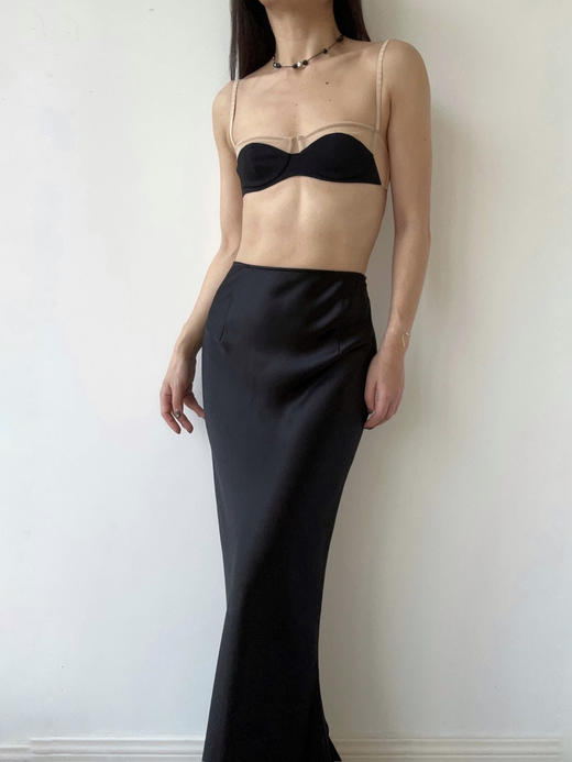 Her Senses｜重构 12B159YN 弧线网纱拼接1/2钢圈文胸 [ 黑BK01 ] 商品图1