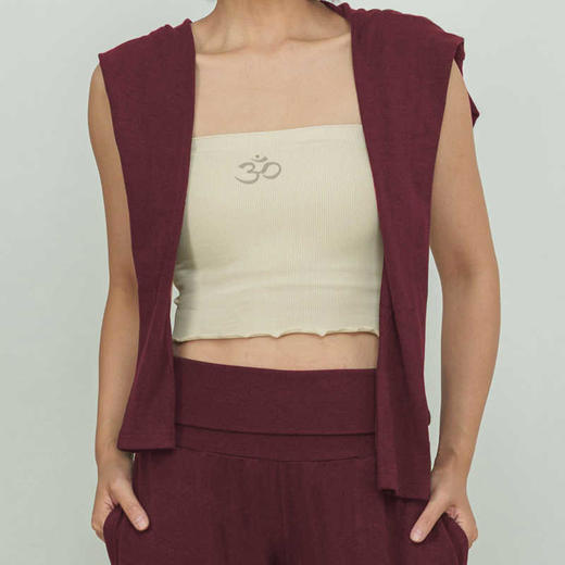 AddOne+1New 瑜伽时尚运动混纺羊绒披肩长袖外搭亲肤柔软高弹 商品图3