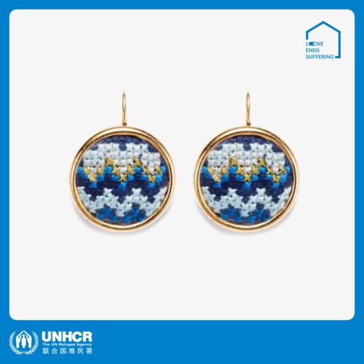 心艺手作：努苏姆耳环 Nuusum Blue Earrings 商品图0