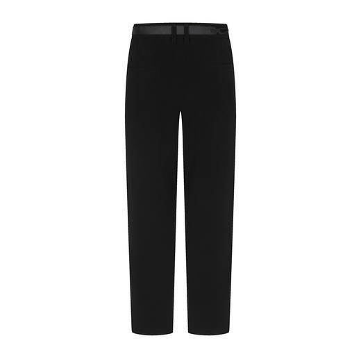 2025春新款男士休闲裤简约纯色锥形裤腰带设计百搭通勤长裤男K&C 商品图1