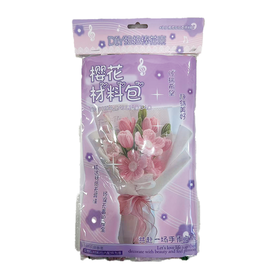 浪漫花束DIY手作扭扭棒-樱花