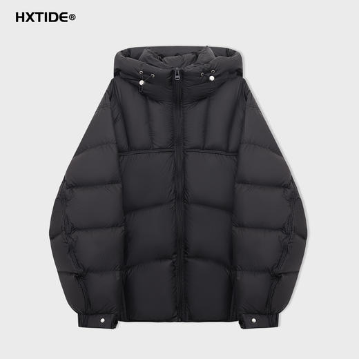【断码清仓】HX 冬季短款带帽羽绒服90绒S100544069101/02 商品图0