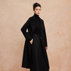 QH956斯尔丽25新款经典收腰放摆显瘦气质高级感双面呢长款大衣 商品缩略图2