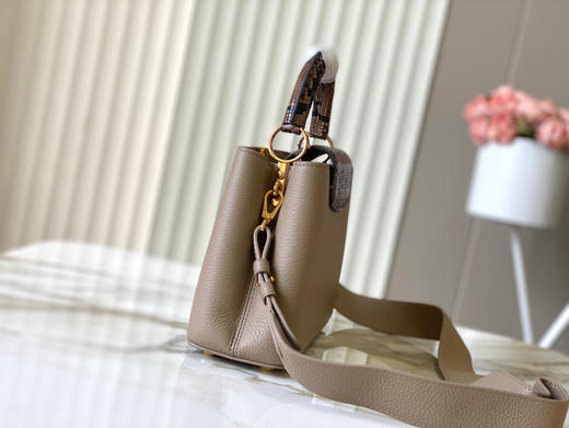 秋冬特惠💰1700 渠道级LV te级LV 全套包装 N80041/M48865褐灰 本款Capucines BB号手袋 商品图1