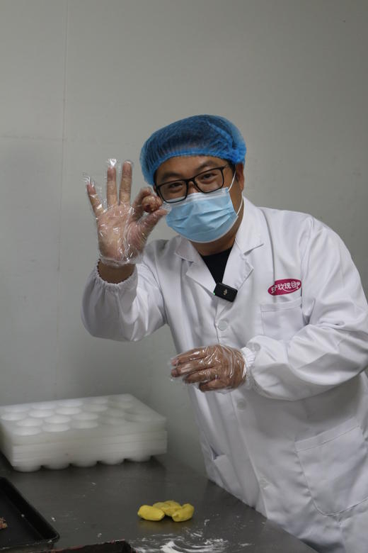 【火腿月饼】纯手工制作 宣威火腿为馅料 咸鲜四溢 商品图4