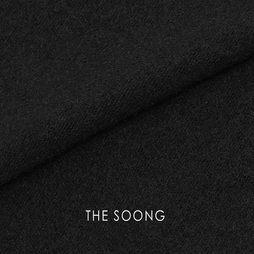 THESOONG|"暖意刚需"50s水磨克什米尔羊绒四针十六线长袖上衣HWTX8267 商品图6