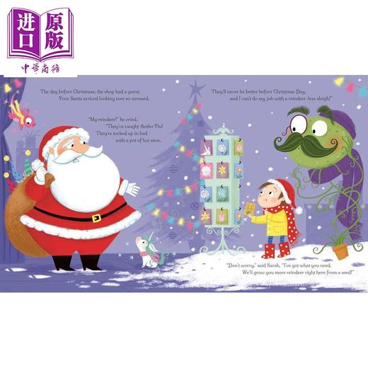 预售 【中商原版】如何训练一只驯鹿 How To Grow A Reindeer 英文原版 圣诞节主题儿童绘本 一个充满节日乐趣的押韵故事 进口童书 商品图1