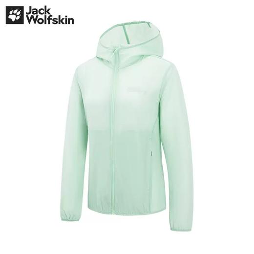 JackWolfskin夏季透气轻薄女士UPF40皮肤衣防晒夹克5322142 商品图0