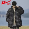 回力棉服外套男款2025冬季拼色防风立领棉袄男士加厚保暖棉衣男潮 商品缩略图2