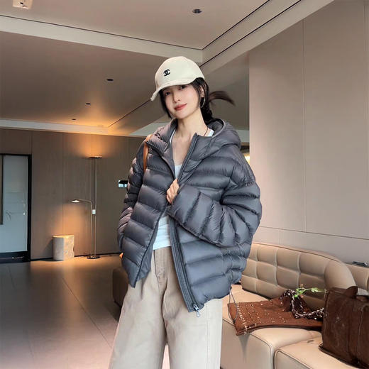 澳洲AUChris 排骨羽绒服 户外轻量 90白鸭绒 连帽羽绒服 ACXS6001 商品图6