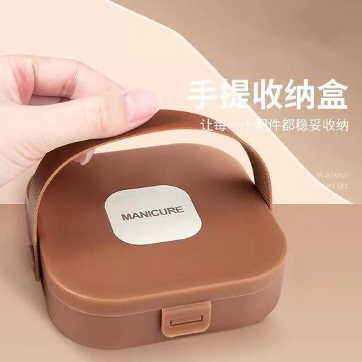 爆款！【小来】【秒杀9.9抢❗️五件套🔥指甲刀套装】指甲刀、修甲工具，挖耳勺，简约不简单「德系工艺」更耐用，防飞溅，带收纳盒 商品图2