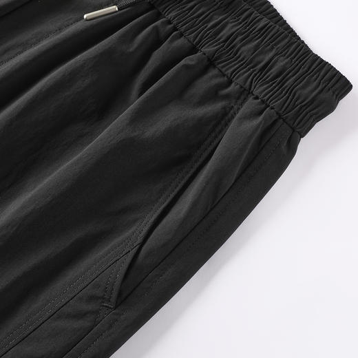 25新款纯色户外登山男士束脚裤抽绳系带舒适宽松休闲裤男长裤K&C 商品图8