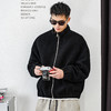徐太浪【羊毛混纺 毛绒感】立领教练夹克男2025新款冬装休闲外套 商品缩略图1