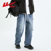 回力工装牛仔裤男2025春秋新款美式高街阔腿休闲裤宽松直筒长裤子 商品缩略图5