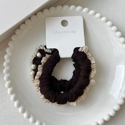 优雅气质钉珠组合皮筋-纪念日百货门店同款167044291 商品图2