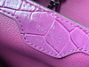 秋冬特惠💰1550 渠道级LV te级LV 全套包装 N93163/M48865紫拼色鳄鱼纹 此款珍贵的Capucines BB号手袋 商品缩略图6